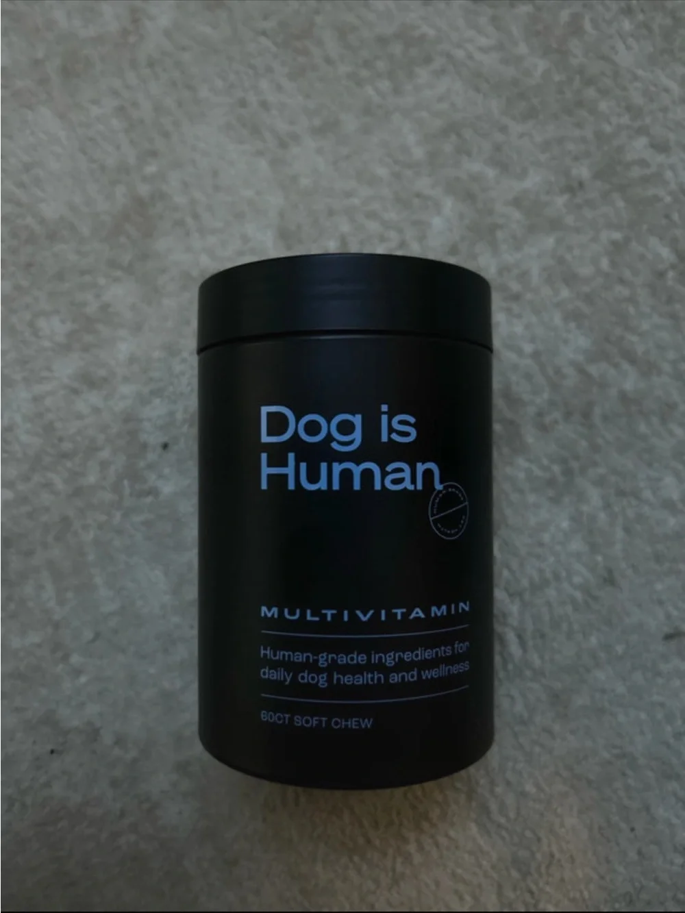 Black Multivitamin Chews for Dogs